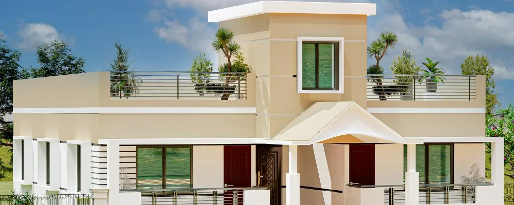 south-west facing house South-west facing house