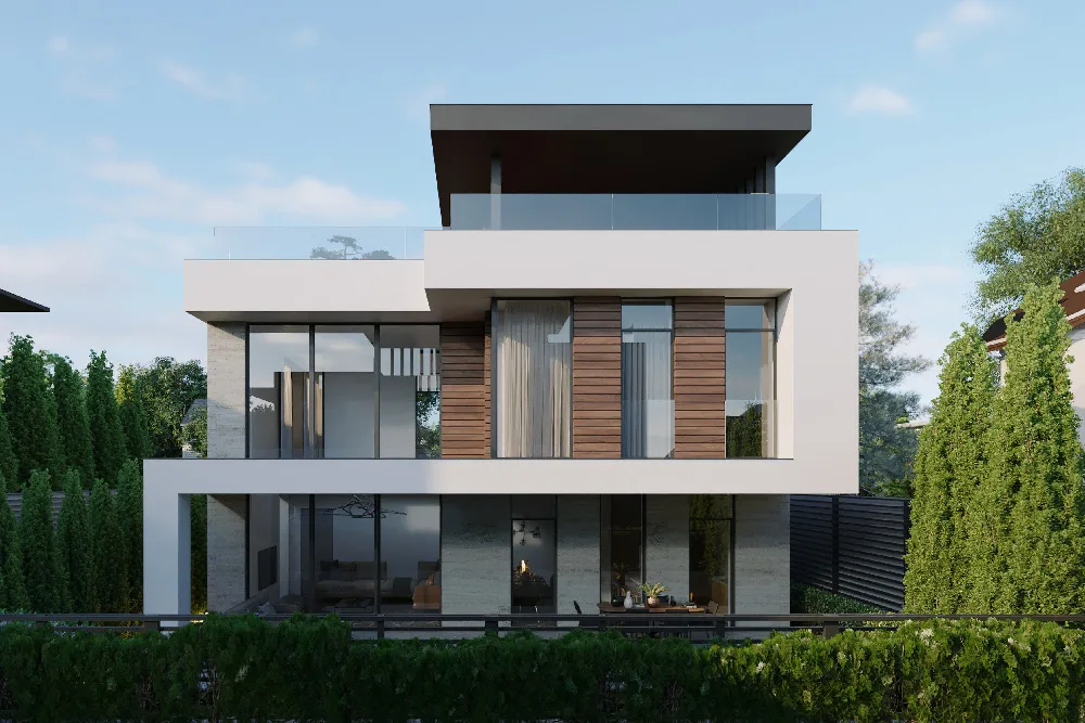double floor front elevation design
