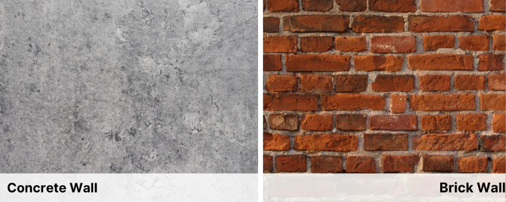 Concrete Wall Vs Brick Wall (1) Concrete Wall Vs Brick Wall (1)
