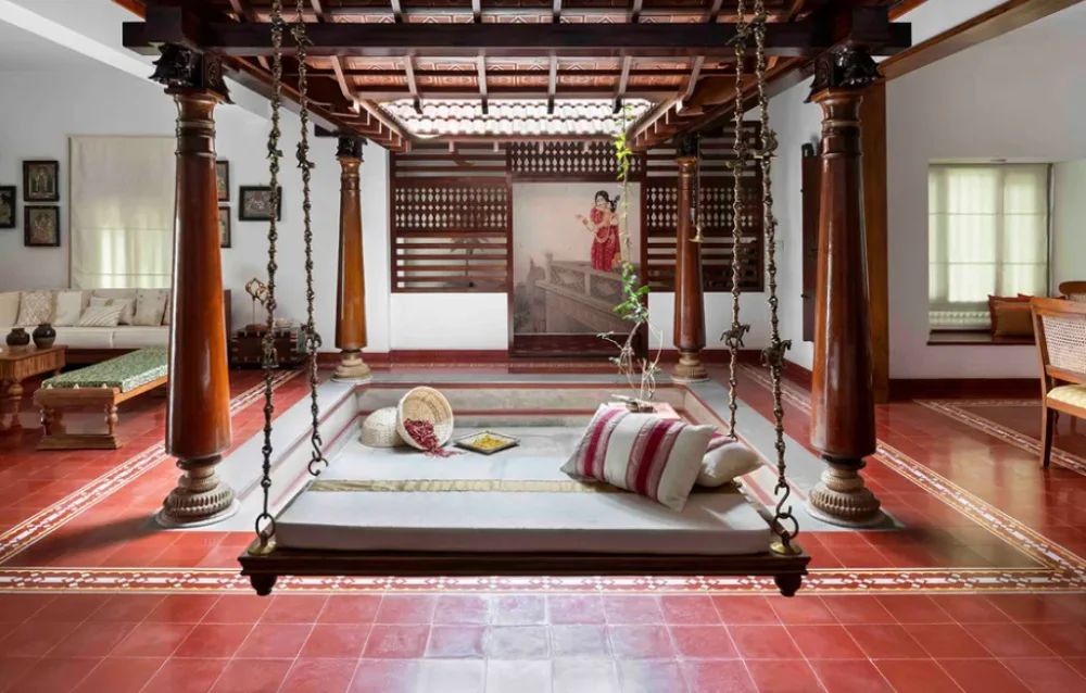 Courtyard houses in Kerala