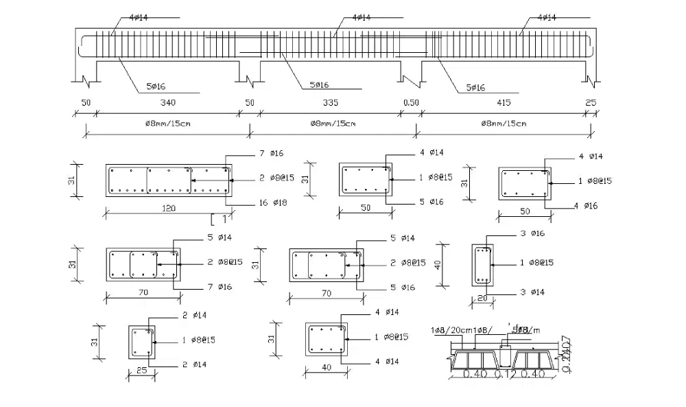 Dimensional Requirements of a Plinth Beam.