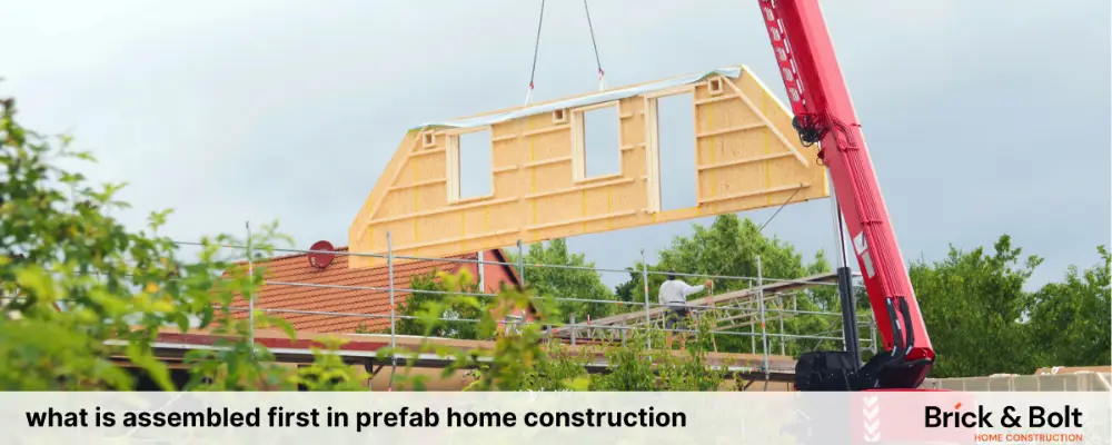 what is assembled first in prefab home construction what is assembled first in prefab home construction