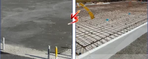 What is the difference between raft and slab foundation