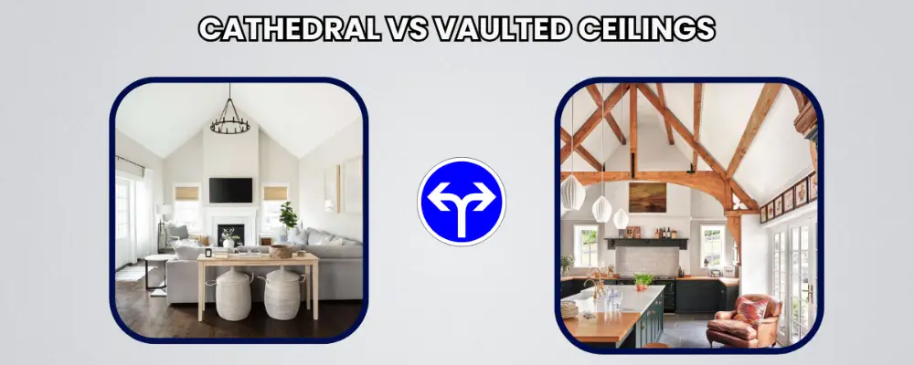 cathedral vs vaulted ceilings