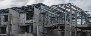 precast building construction image