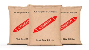 Bags of cement