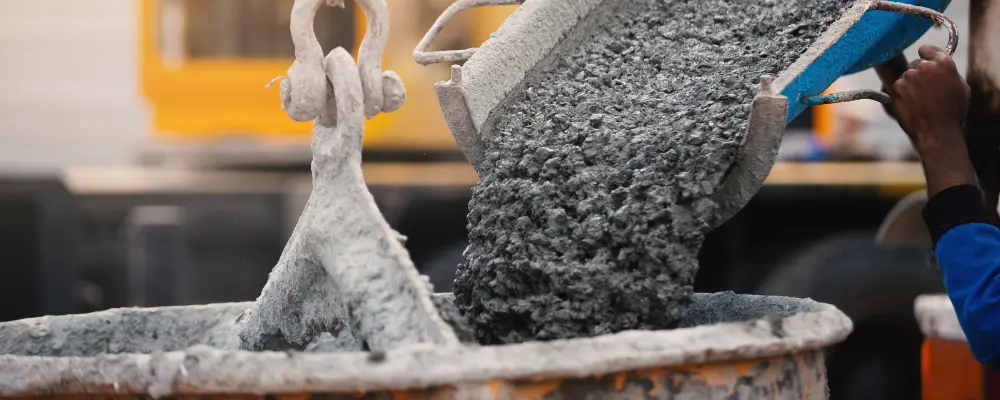 Concrete mixing