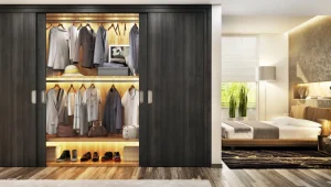 Sliding Wardrobe Designs with Loft