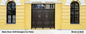 Main Door Grill Designs for Flats