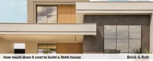 how much does it cost to build a 3bhk house