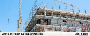 what is shoring in building construction