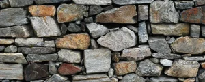 Stone Compound Wall Construction