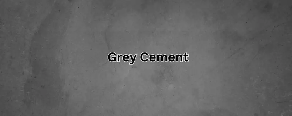 grey cement