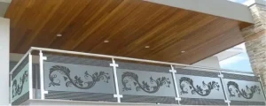 Glass Railing Design for Balcony