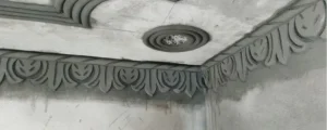 cement ceiling corner design