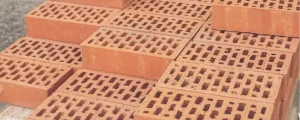 red hollow bricks