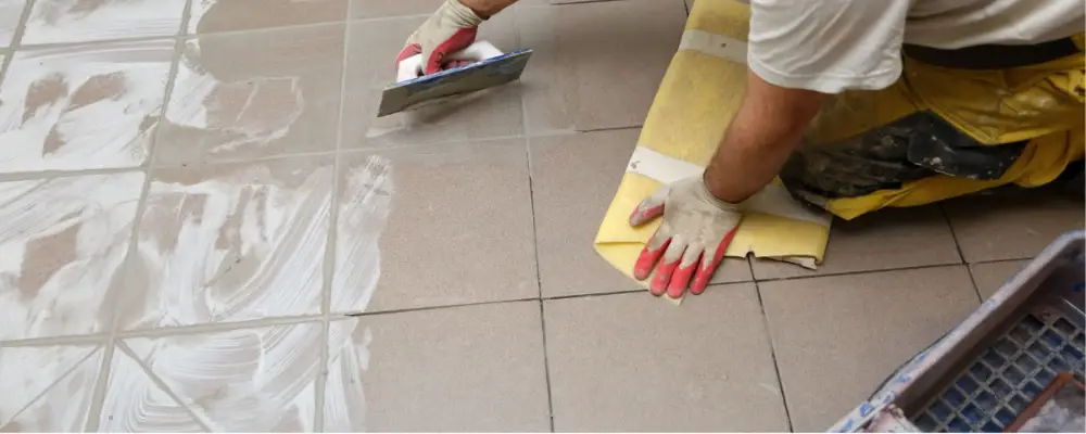 sanded grout